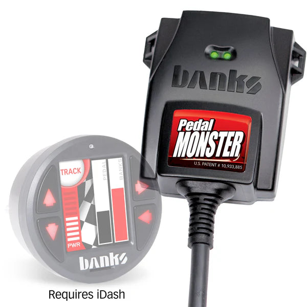 Banks Pedal Monster THROTTLE CONTROLLER Chevy/GMC, Chrysler, Dodge/Ram, Ford, Jeep, Lincoln, Mazda