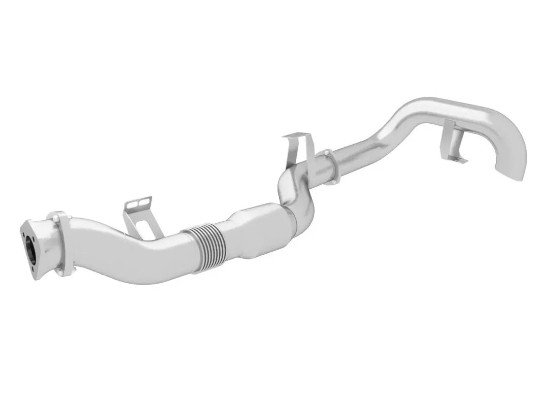 FATZ VDJ79 Turbo Back Single Cab, Single Tank Side Exit Exhaust STRAIGHT THROUGH PIPE / RESONATOR STYLE MUFFLER