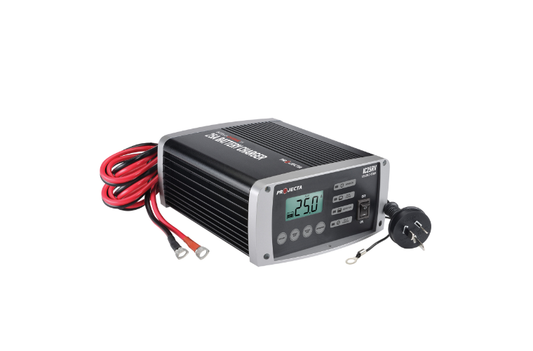 PROJECTA IC25RV 12V Automatic RV 25 Amp 7 Stage Battery Charger Multi Chemistry Lithium