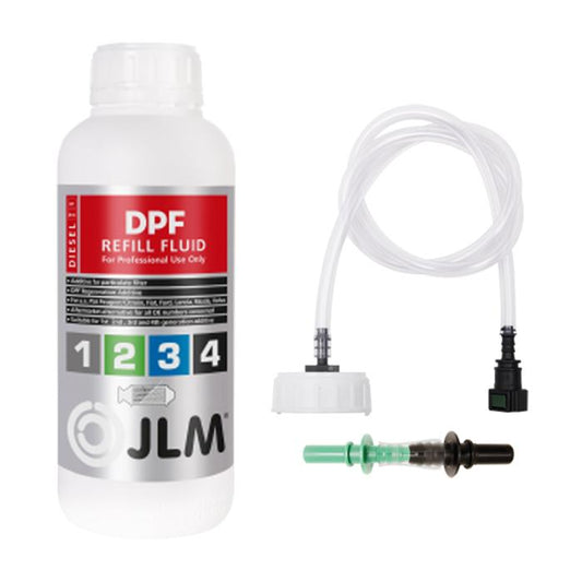 JLM Diesel DPF Refill Fluid 1ltr Kit (1pc with Filler Cap)
