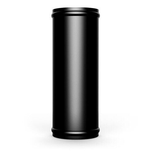 SAAS Pipe 76mm Ø x 200mm Aluminium Black Anodised