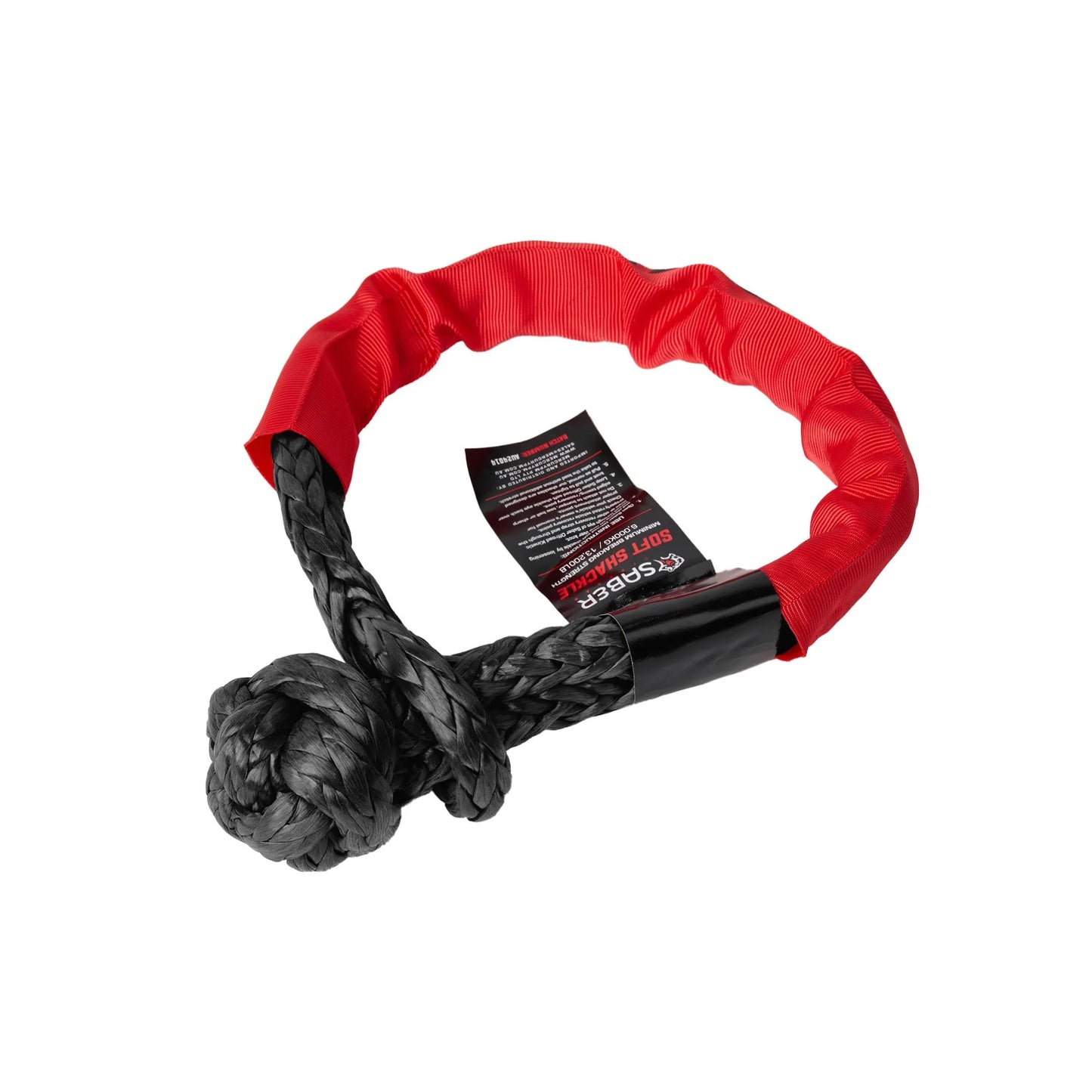SABER OFFROAD 6,000kg Soft Shackle with Protective Sheath