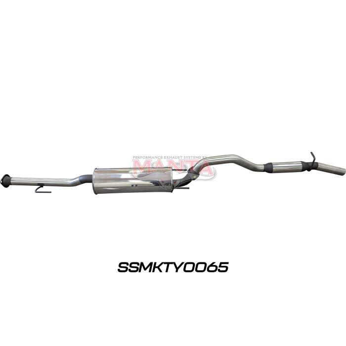 MANTA 4X4 TOYOTA HILUX GGN150 V6 4.0L PETROL UTE 2.5" ALUMINISED/STAINLESS STEEL CAT BACK EXHAUST