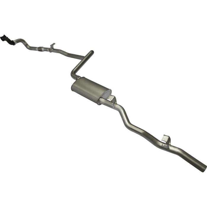 MANTA 4X4 3" TURBO BACK EXHAUST TOYOTA LANDCRUISER HDJ78 4.2L TURBO DIESEL TROOP CARRIER 2001-2006