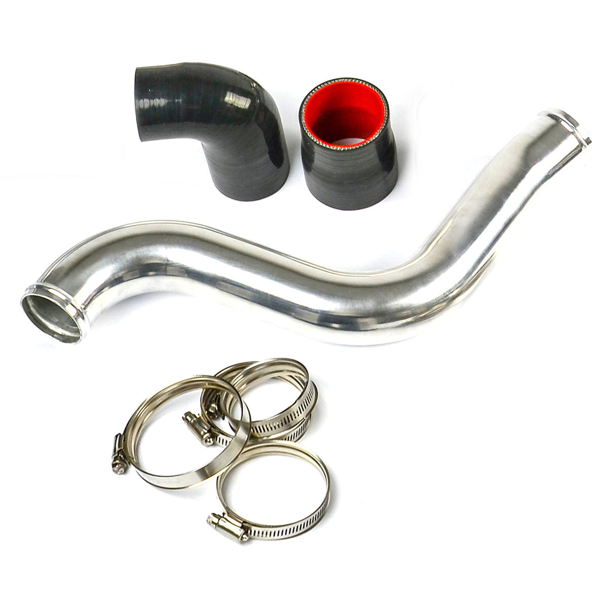 SAAS Intercooler Polished Alloy Pipe Hot Side Pipe / Ford Ranger/Mazda BT50 3.2L 2.2L 2011 - 2020
