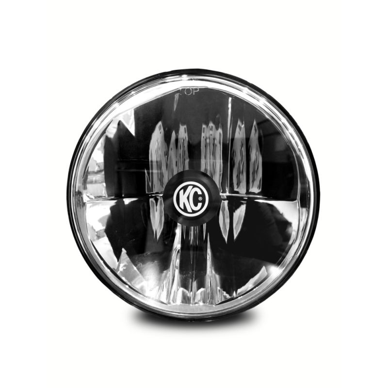 KC HILITES 7" Gravity LED DOT Headlight - Driving Beam - Single - Universal / 97-06 Jeep TJ