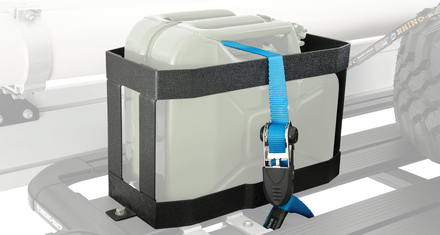 RHINO RACK VERTICAL JERRY CAN HOLDER (43107)