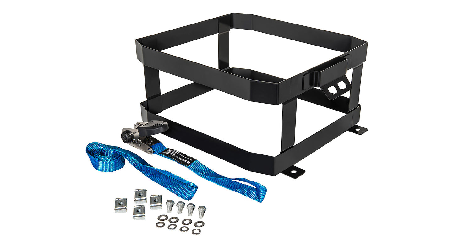 RHINO RACK DOUBLE VERTICAL JERRY CAN HOLDER (43151)