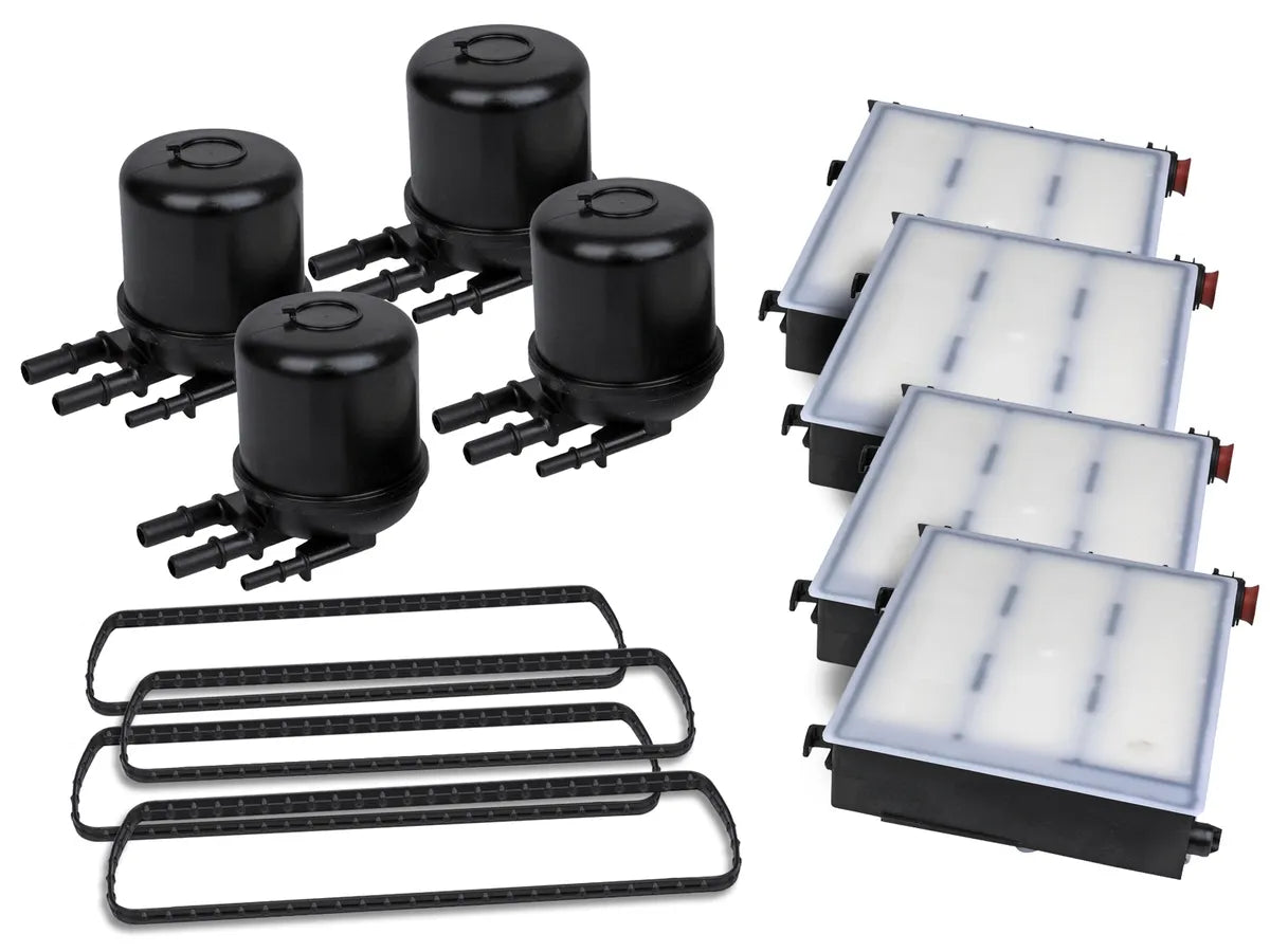 AFE POWER Pro GUARD HD Fuel/Water Separator Filter SINGLE / 4 PACK suits Ford F-250 F-350 F-450 F-550 Super Duty / F650 F750 / 2017-2019 / 2017-2024 / 2021-2021