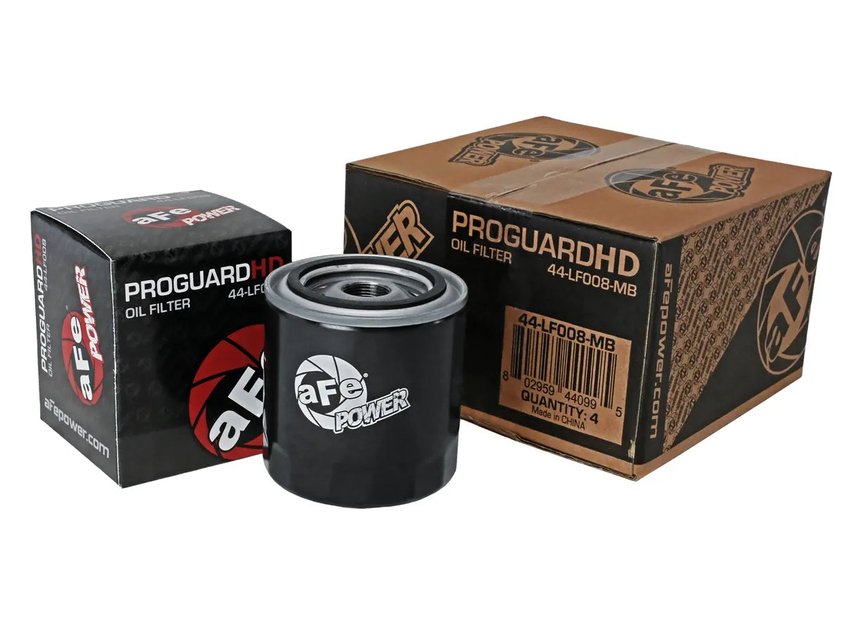AFE POWER Pro GUARD HD Oil Filter SINGLE / 4PACK suits SRT / Ram / Mercury / Mazda / Lincoln /Land Rover / Jeep / GMC / Ford / Dodge / Chrysler / Chevrolet / Cadillac (CHECK DESCRIPTION FOR VEHICLE APPLICATIONS)