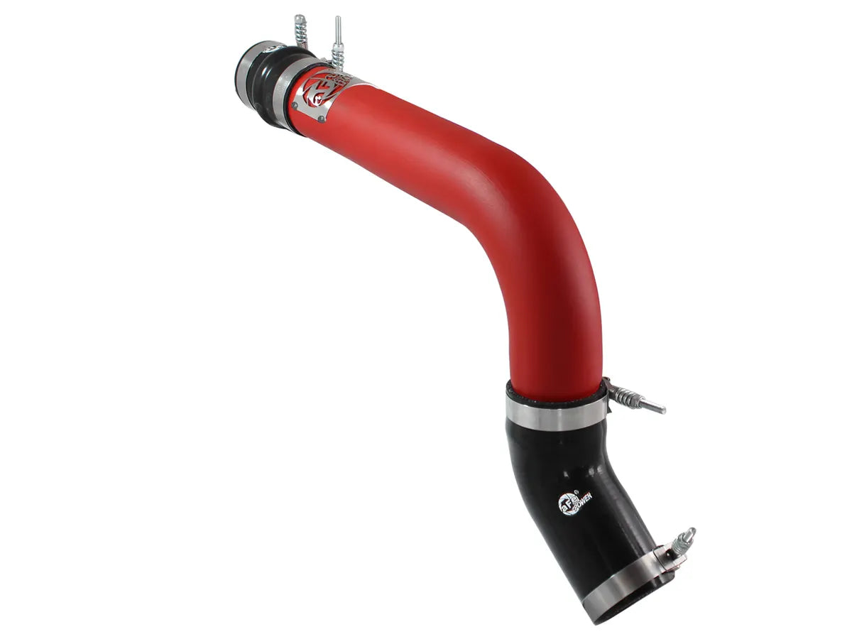 AFE POWER BladeRunner 3 IN Aluminum Hot Charge Pipe Black/Red suits RAM 2500/3500 2013-2018