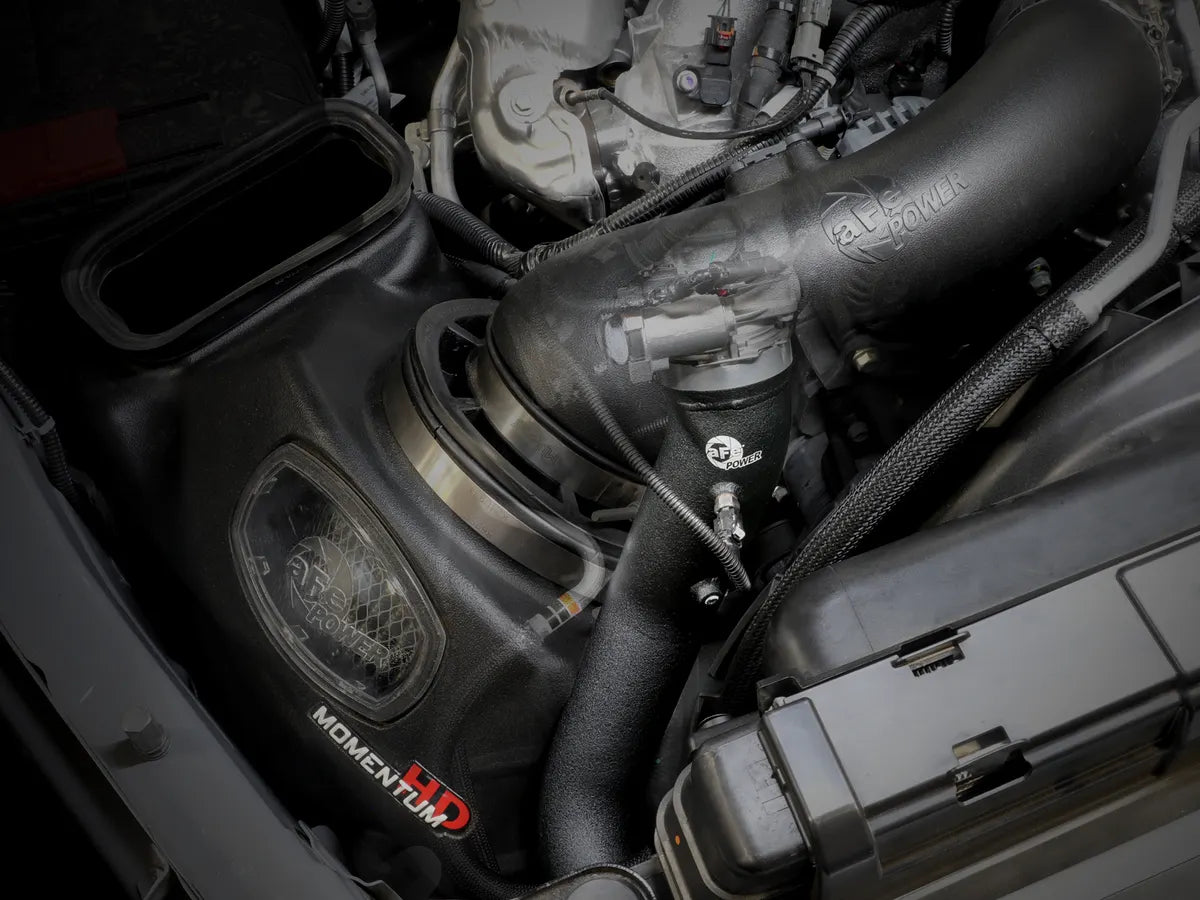 AFE POWER BladeRunner 3 IN & 3-1/2 IN Aluminum Hot and Cold Charge Pipe / KIT Suits 2024-2025 Silverado/Sierra 2500/3500
