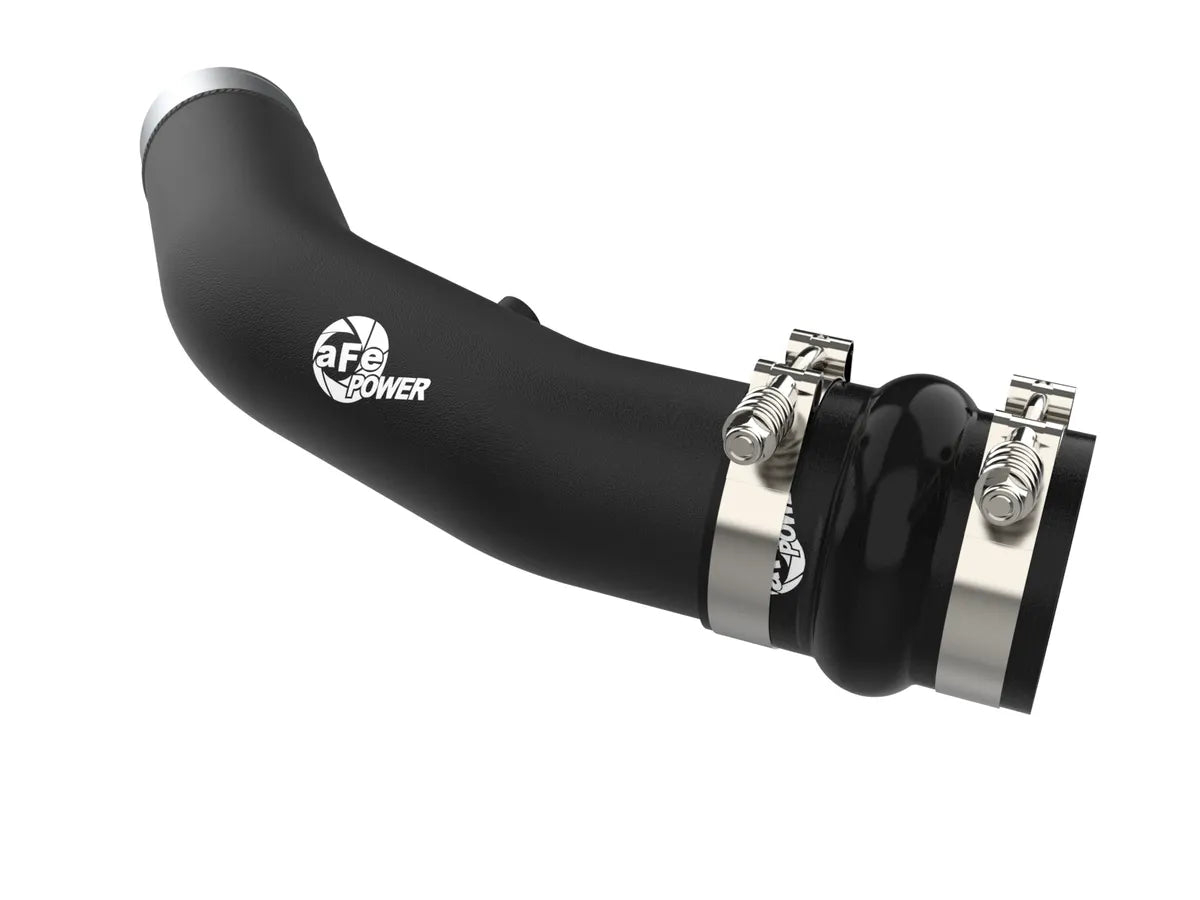 AFE POWER BladeRunner Aluminum Hot and Cold Charge Pipe Kit Black/ RED suits Ford F-250 / F-350 Super Duty 2023-2025