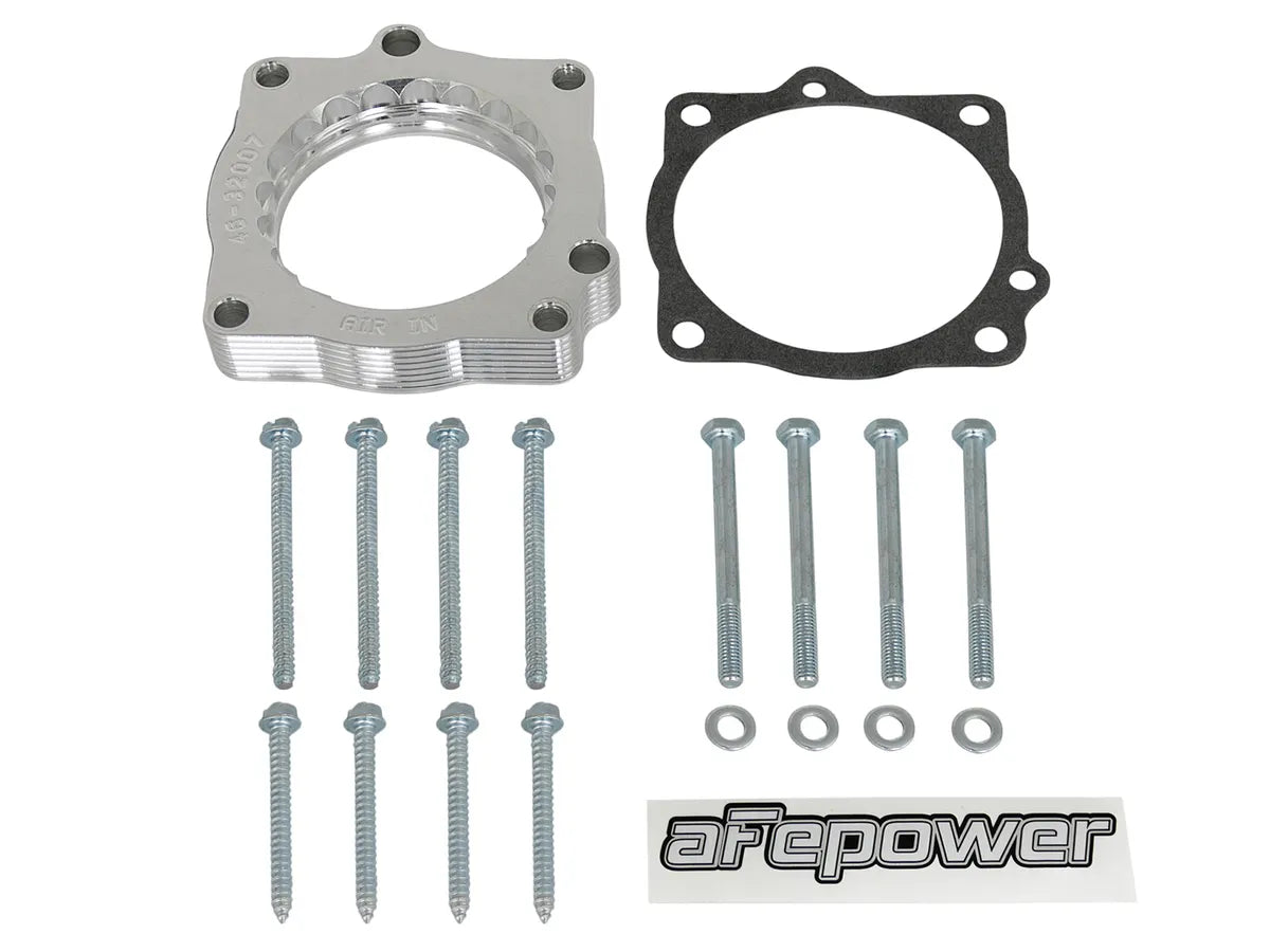 AFE POWER Silver Bullet Throttle Body Spacer suits Ram / Jeep / Dodge / Chrysler (CHECK DESCRIPTION FOR VEHICLE APPLICATION