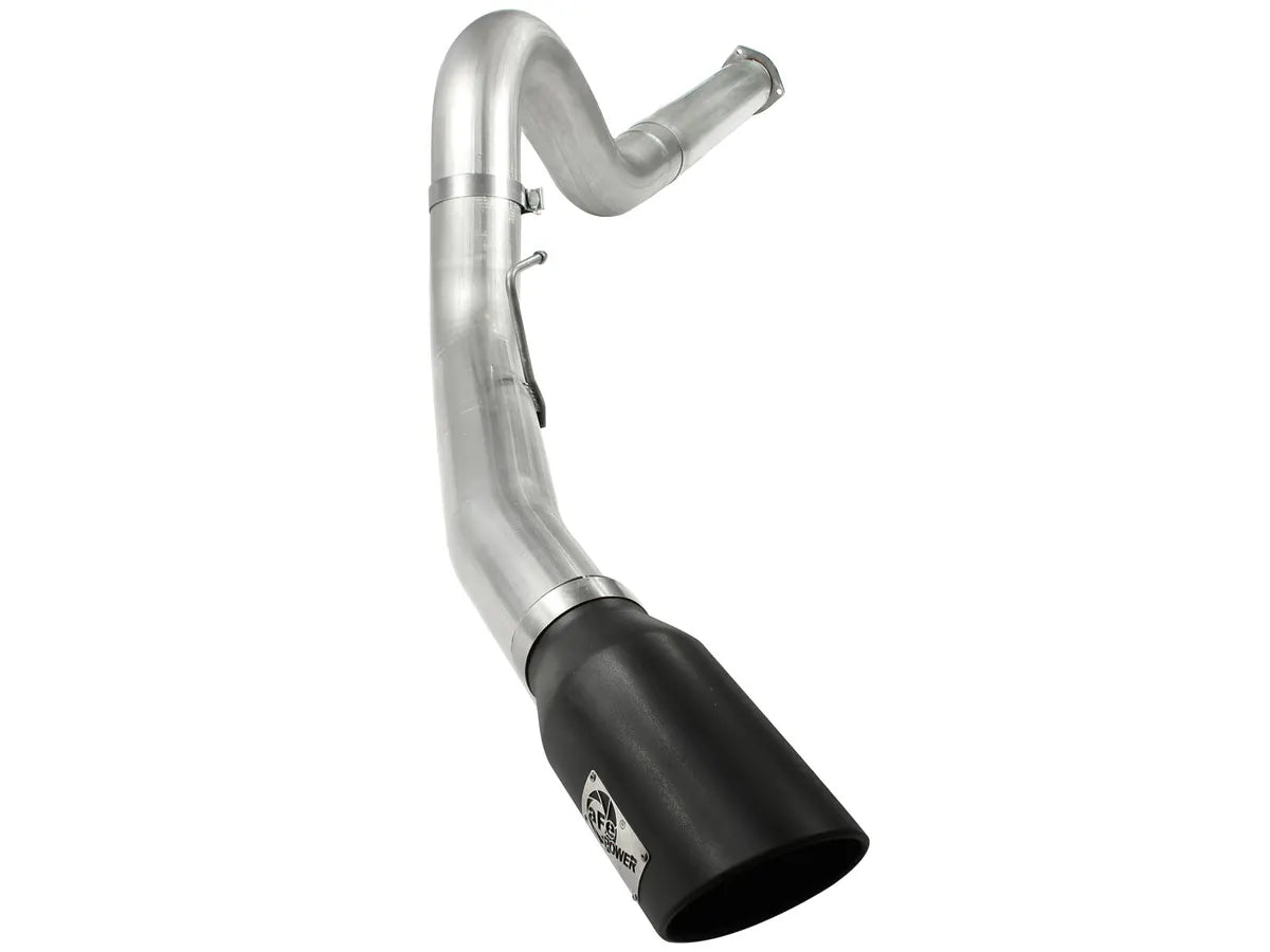 AFE POWER Large Bore-HD 5 IN 409 Stainless Steel / Aluminized Steel DPF-Back Exhaust System Black Tip / Polished Tip / No Tip suits Ford F-250 / F-350 Super Duty 2011-2014