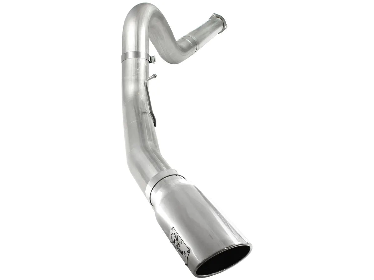 AFE POWER Large Bore-HD 5 IN 409 Stainless Steel / Aluminized Steel DPF-Back Exhaust System Black Tip / Polished Tip / No Tip suits Ford F-250 / F-350 Super Duty 2011-2014
