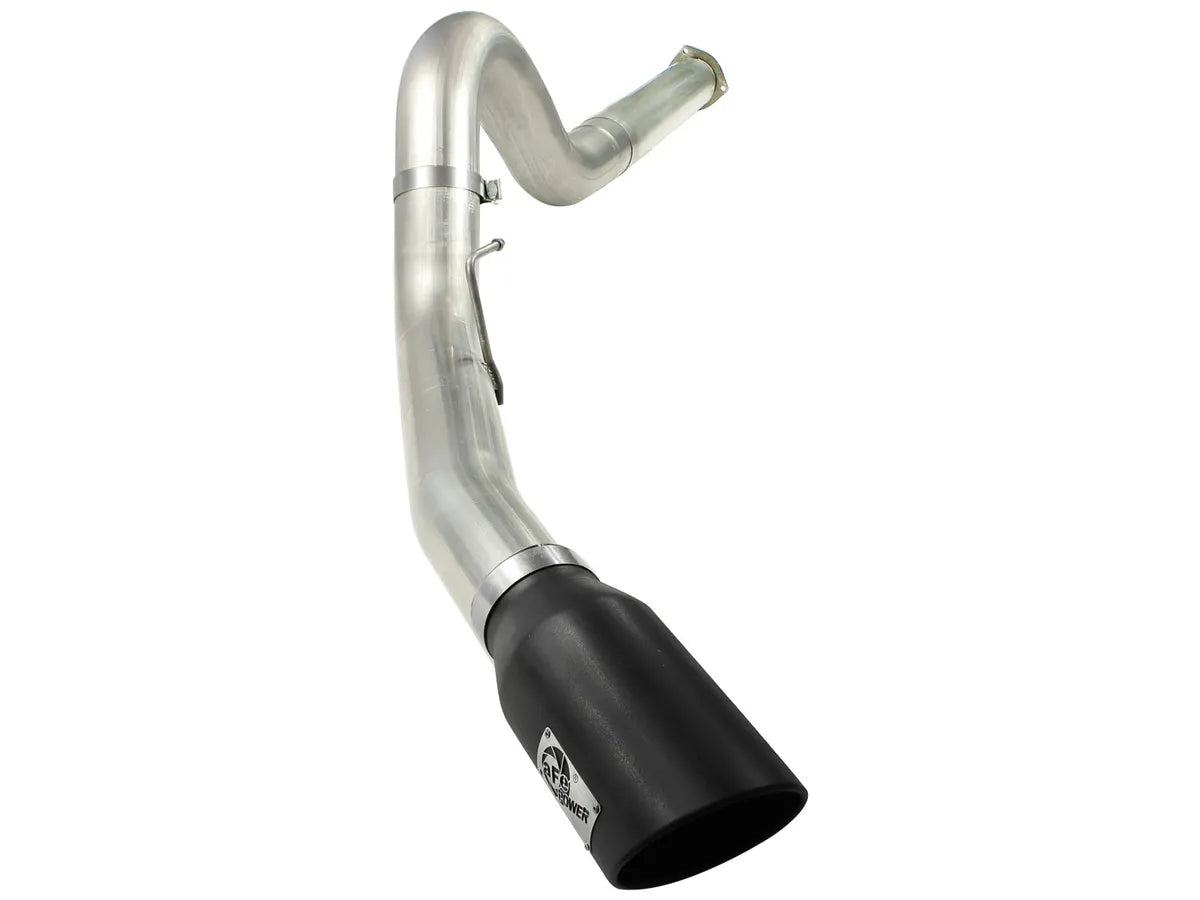AFE POWER Large Bore-HD 5 IN 409 Stainless Steel / Aluminized Steel DPF-Back Exhaust System Black Tip / Polished Tip / No Tip suits Ford F-250 / F-350 Super Duty 2011-2014