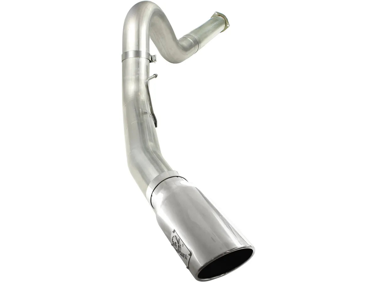 AFE POWER Large Bore-HD 5 IN 409 Stainless Steel / Aluminized Steel DPF-Back Exhaust System Black Tip / Polished Tip / No Tip suits Ford F-250 / F-350 Super Duty 2011-2014