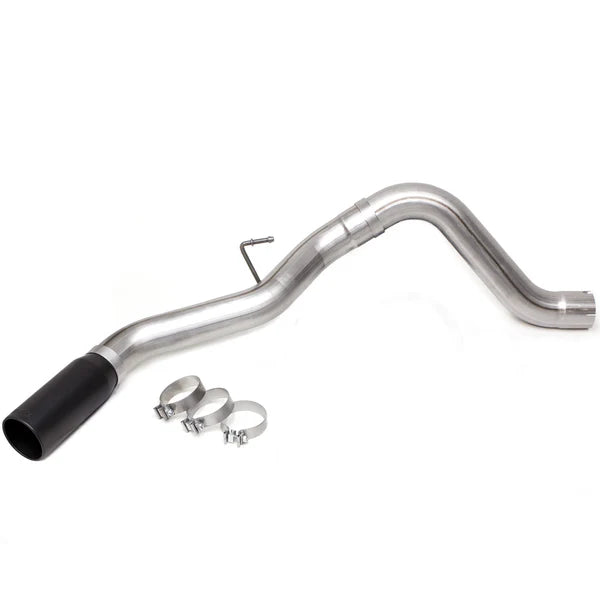 BANKS POWER Monster Exhaust System 4-inch Single Exit, Chrome Tip or Cerakote Black Tip suits Ram 2500/3500 6.7L Cummins 2013-2018, For All Bed Lengths