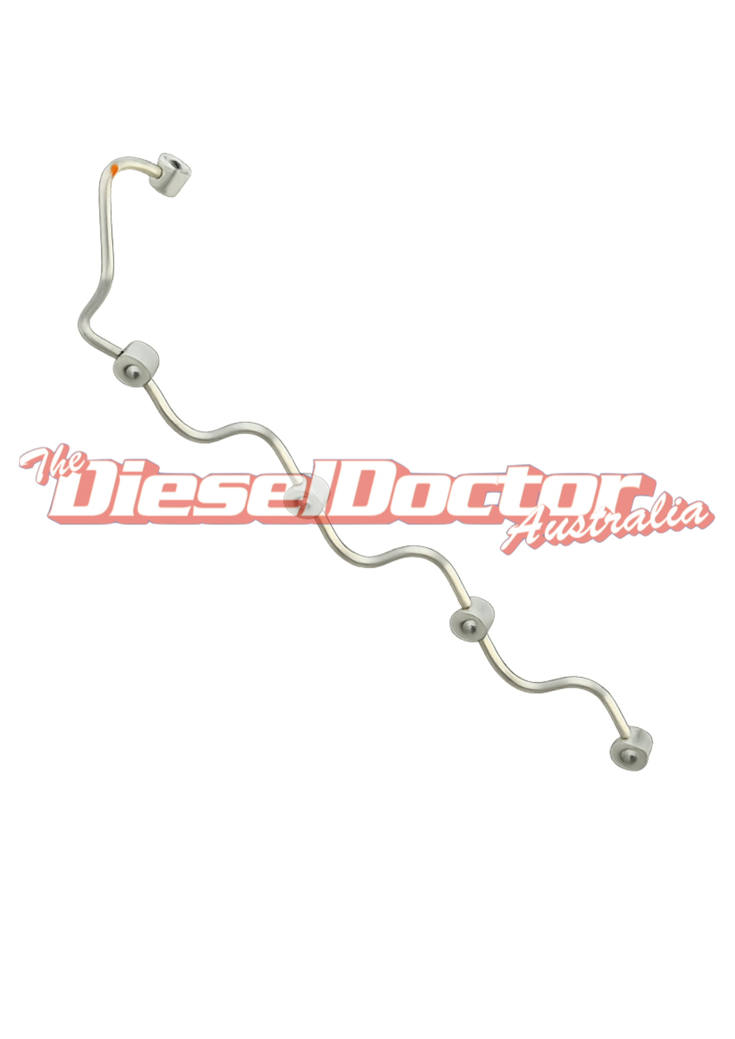 Leak Off Rail to suit Left Side Toyota Landcruiser 1VD - PRE-DPF Model