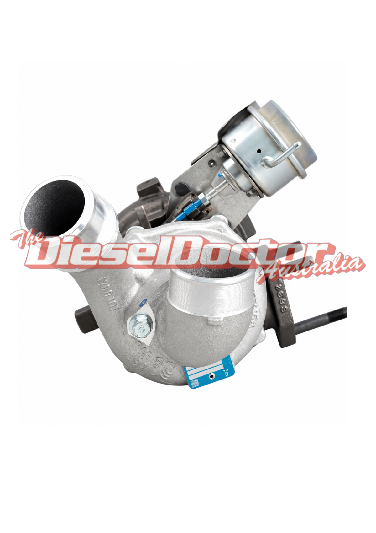 BORGWARNER Turbo Charger BV43-2072 suits Hyundai iLoad iMax 2.5L 125kw D4CB (hose outlet) DRY (05/2011-05/2014)