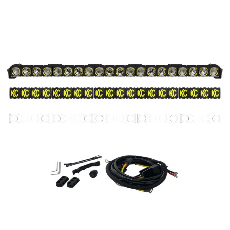 KC HILITES FLEX ERA LED Light Bar - Master Kit (10"-50")