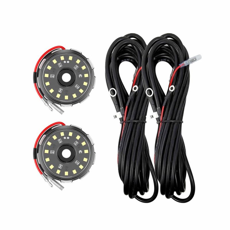 KC HILITES Two-Light Add-On Cyclone V2 Kit - Clear 2.5/3.5/5