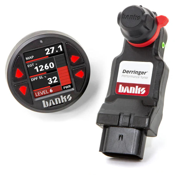 Banks Power Derringer Tuner with iDash DataMonster or SuperGauge suits 2014-2018 Ram 1500 and Jeep Grand Cherokee 3.0L EcoDiesel