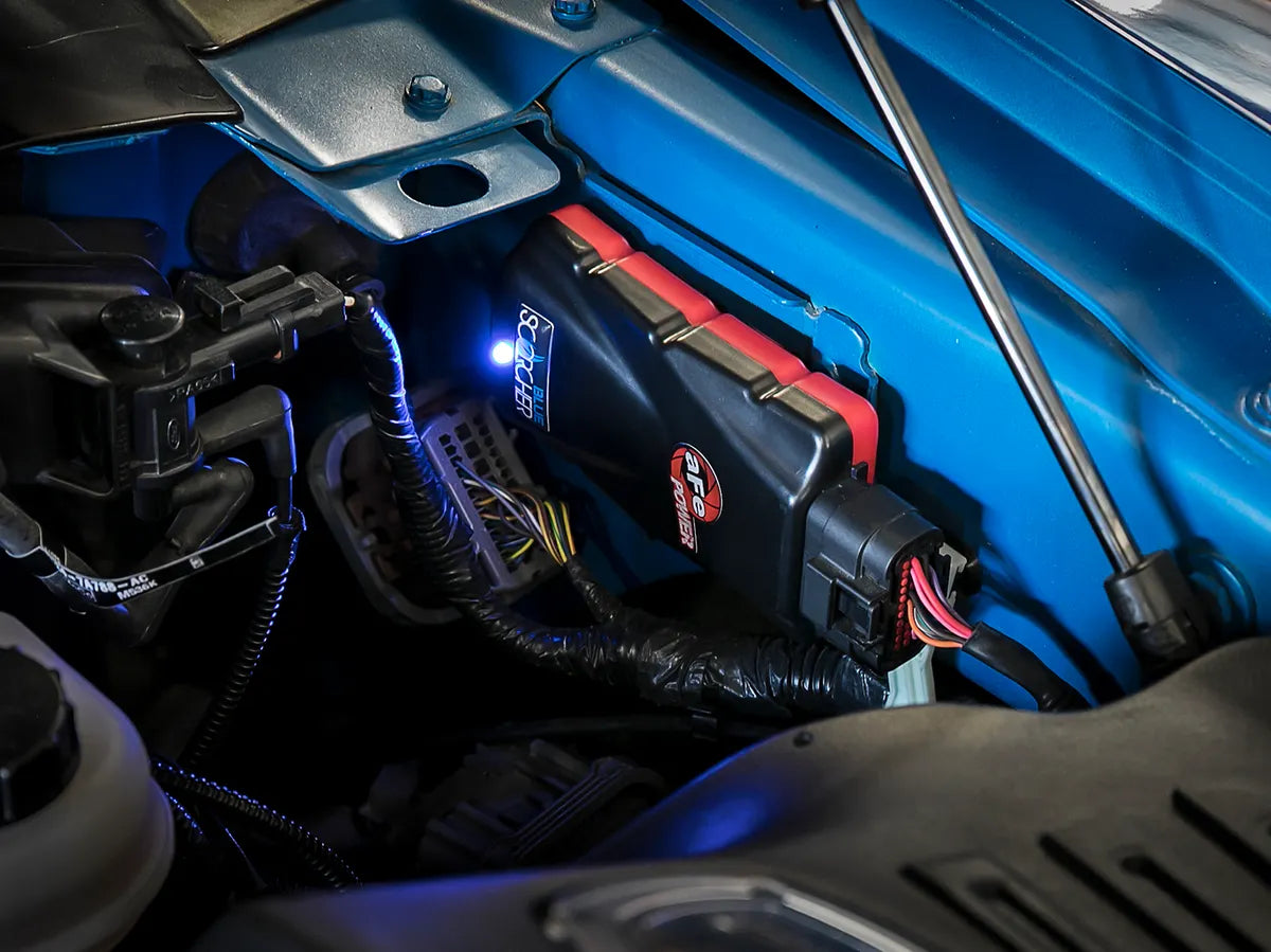 AFE POWER SCORCHER BLUE Bluetooth Power Module Suits Ford F-250 / F-350 / F-450 / F-550 Super Duty 2011-2016