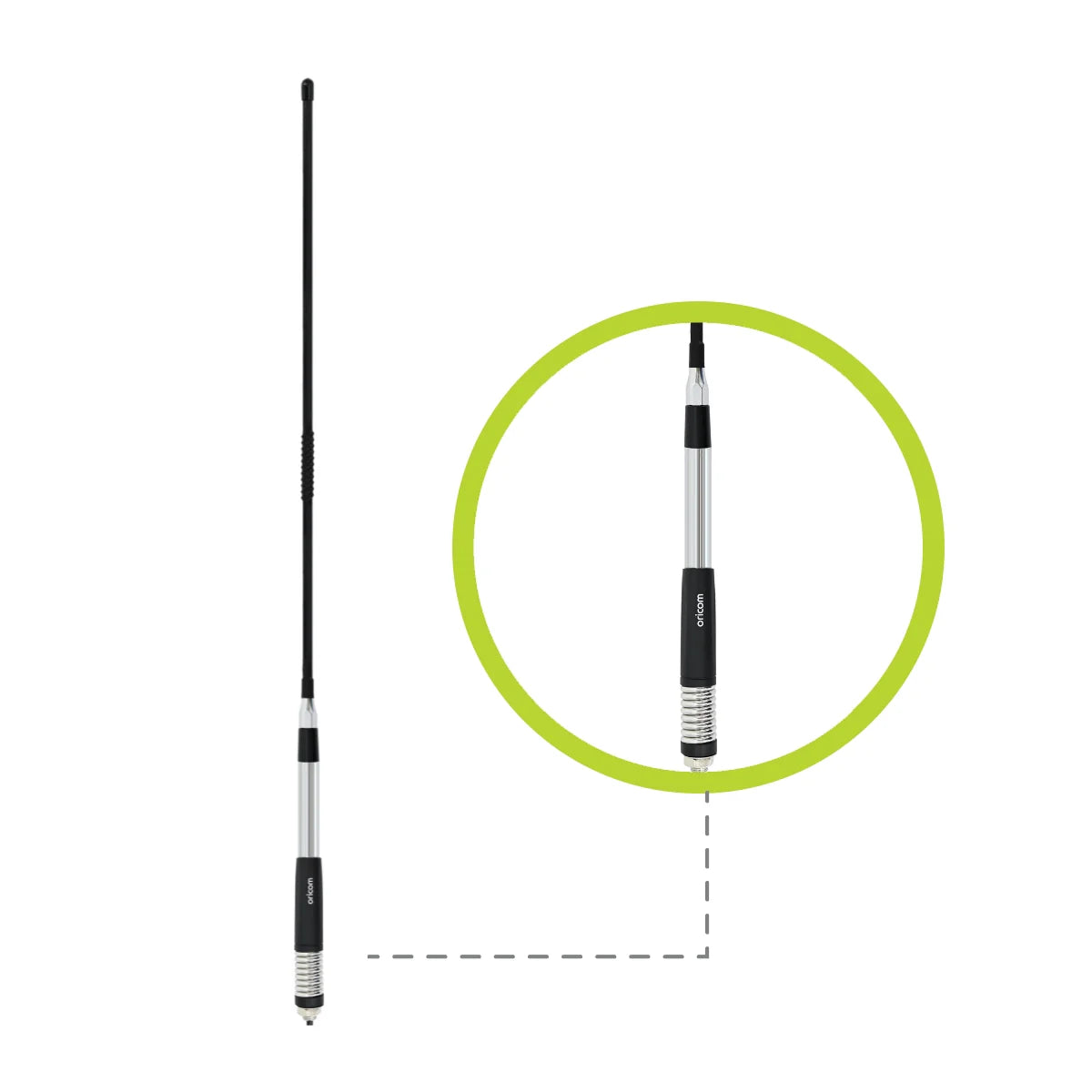 ORICOM ANU206 6.5dBi UHF CB Antenna