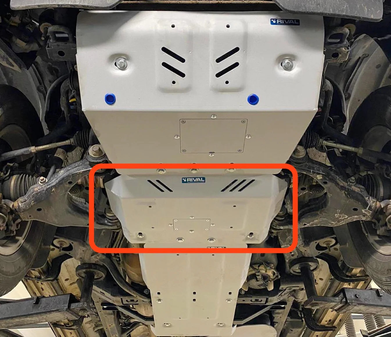 RIVAL 4X4 Aluminium Engine (Part 2) Underbody Armour Toyota Land Cruiser Prado 2009-On