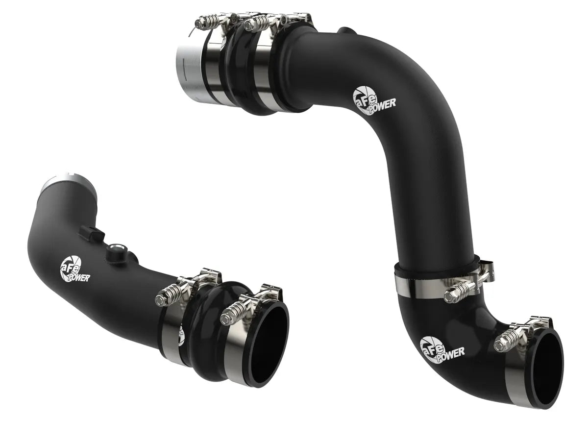 AFE POWER BladeRunner Aluminum Hot and Cold Charge Pipe Kit / CHARGE KIT suits Ford F-250 / F-350 Super Duty 2023-2025