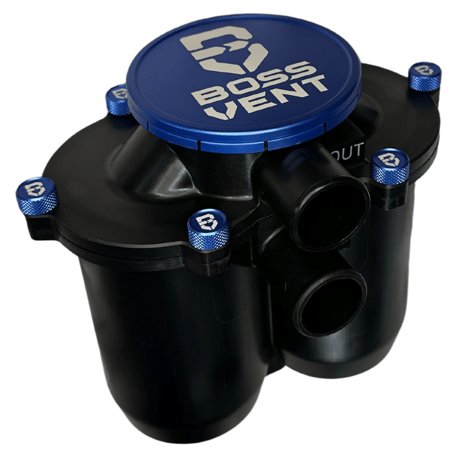 BOSSVENT Oil Catch Can Kit / Ford Ranger (2022-on) 3.0L TD V6 Turbo Diesel BF2S Engine