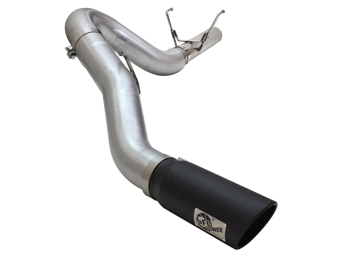 AFE POWER ATLAS 5 DPF Back Exhaust System BLACK/ POLISHED TIP suits RAM 2013-2018 2500/3500