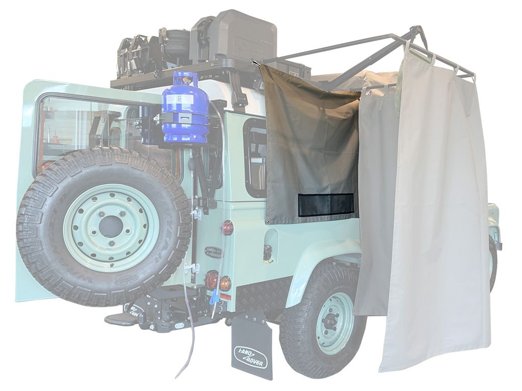 Shower Cubicle Curtain / Caddy - BY FRONT RUNNER