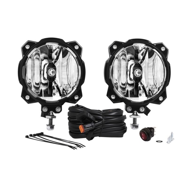 KC HILITES Gravity Pro6 LED Single Pair Pack System