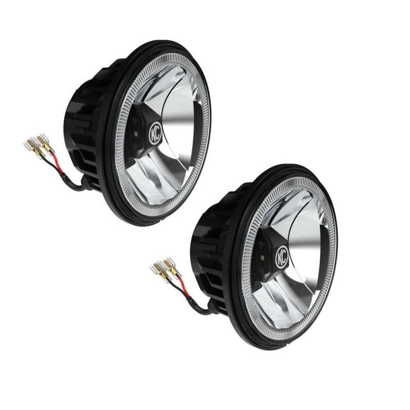 KC HILITES Gravity LED G6 Optical Insert Pair Pack System