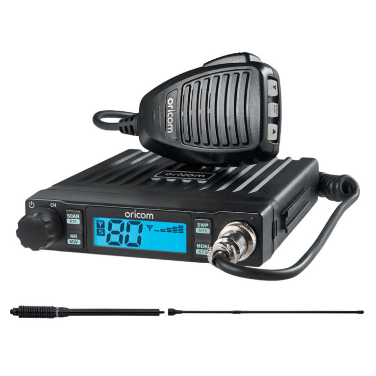 ORICOM VALUE PACK – DTX4000 Dual Receive UHF CB Radio + All-Terrain Antenna
