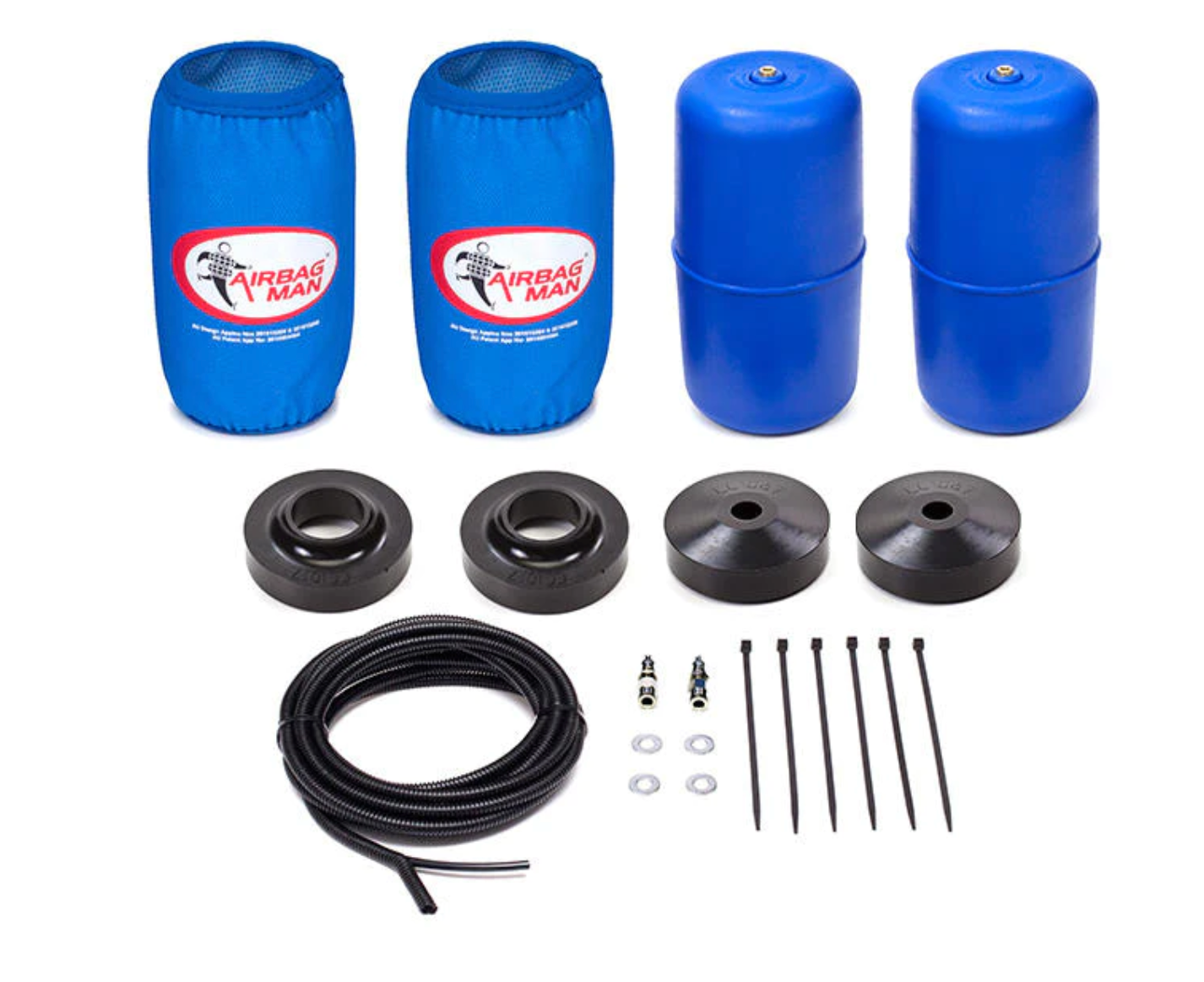 Air Suspension Helper Kit for Coil Springs High Pressure FORD LIGHT VEHICLE EVEREST P704 4x4, 4x2 22-23