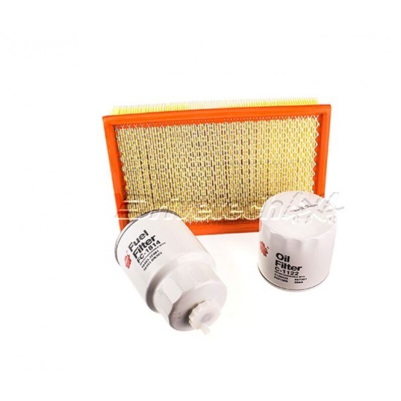 DRIVETECH Filter Kit SUITS Nissan Navara D40 2.5L Turbo Diesel 2009-11