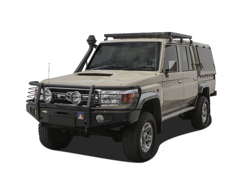 SLIMLINE II ROOF RACK KIT TO SUIT A TOYOTA LAND CRUISER DC UTE BY FRONT RUNNER