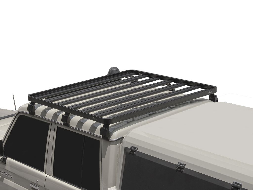 SLIMLINE II ROOF RACK KIT TO SUIT A TOYOTA LAND CRUISER DC UTE BY FRONT RUNNER