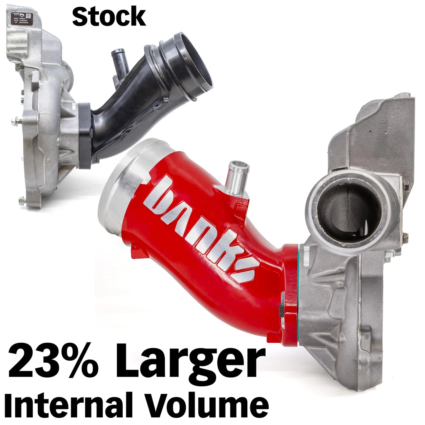BANKS POWER Monster-Ram TURBO INLET suits For 2017-2024 Chevy/GMC 2500/3500 6.6L Duramax L5P