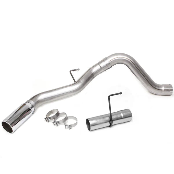 BANKS POWER Monster Exhaust System 4-inch Single Exit, Chrome Tip or Cerakote Black Tip suits Ram 2500/3500 6.7L Cummins 2013-2018, For All Bed Lengths