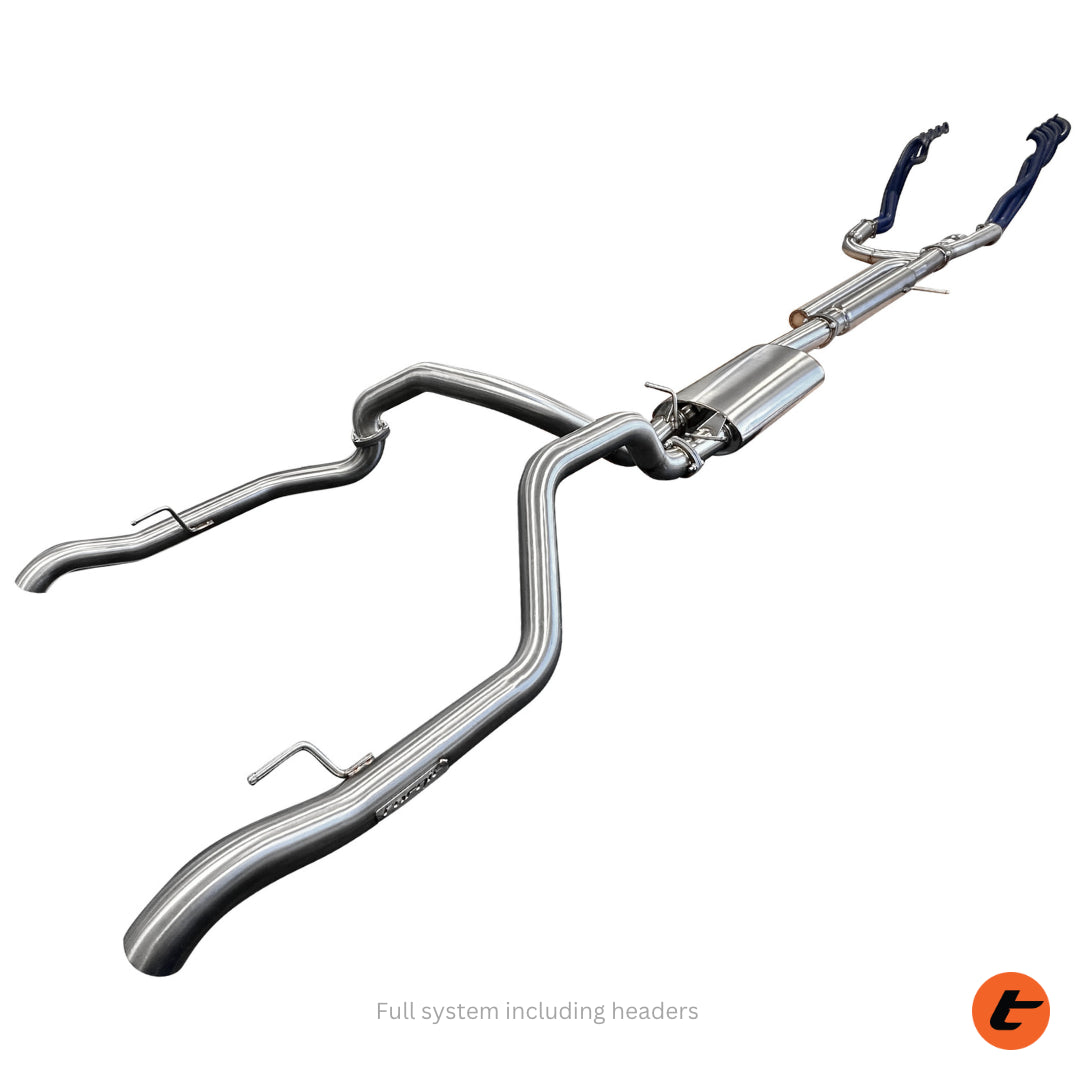 TORQIT- TWIN 3″ HEADER BACK EXHAUST FOR SILVERADO