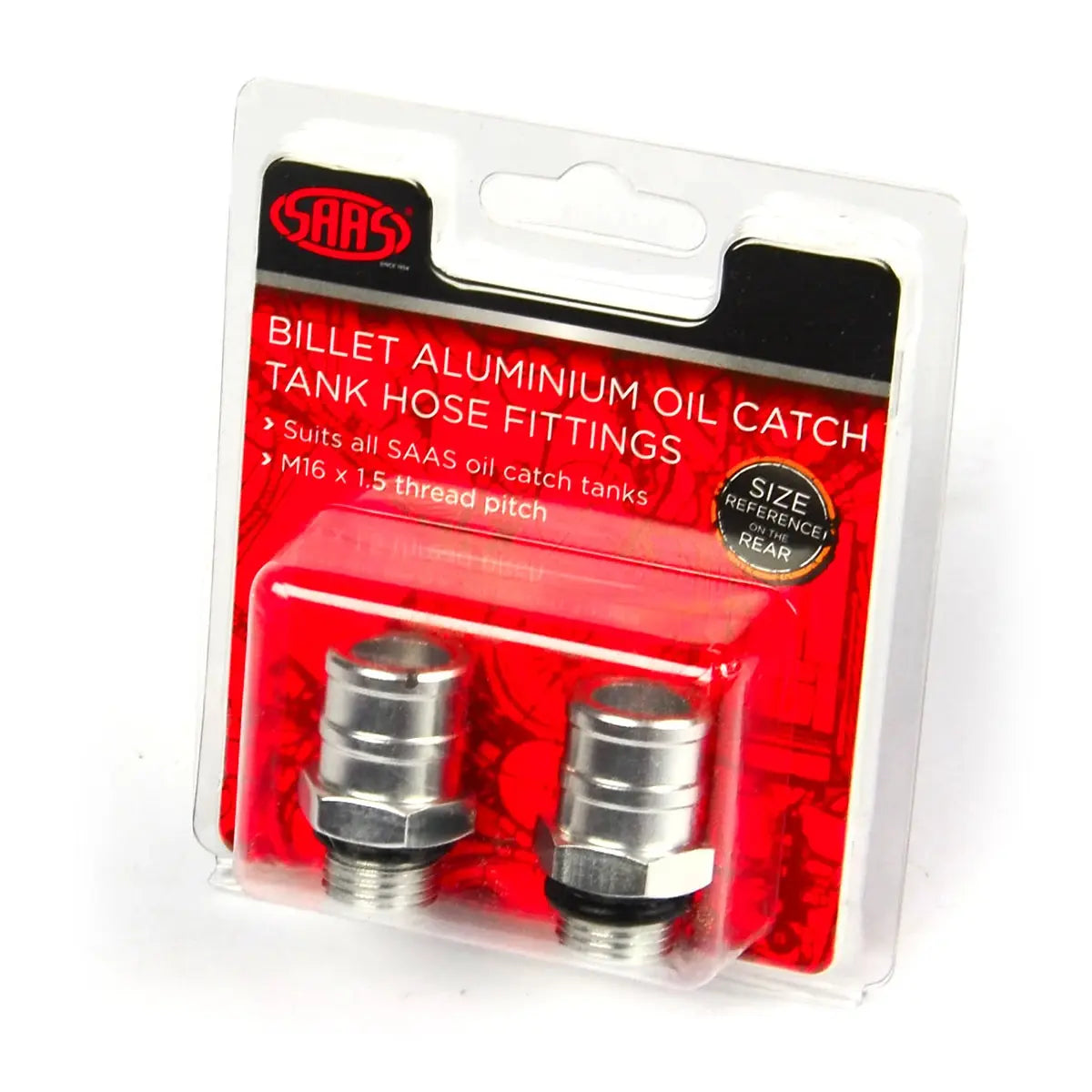 SAAS Catch Tank Hose Fitting 12mm 1/2 (Pair)