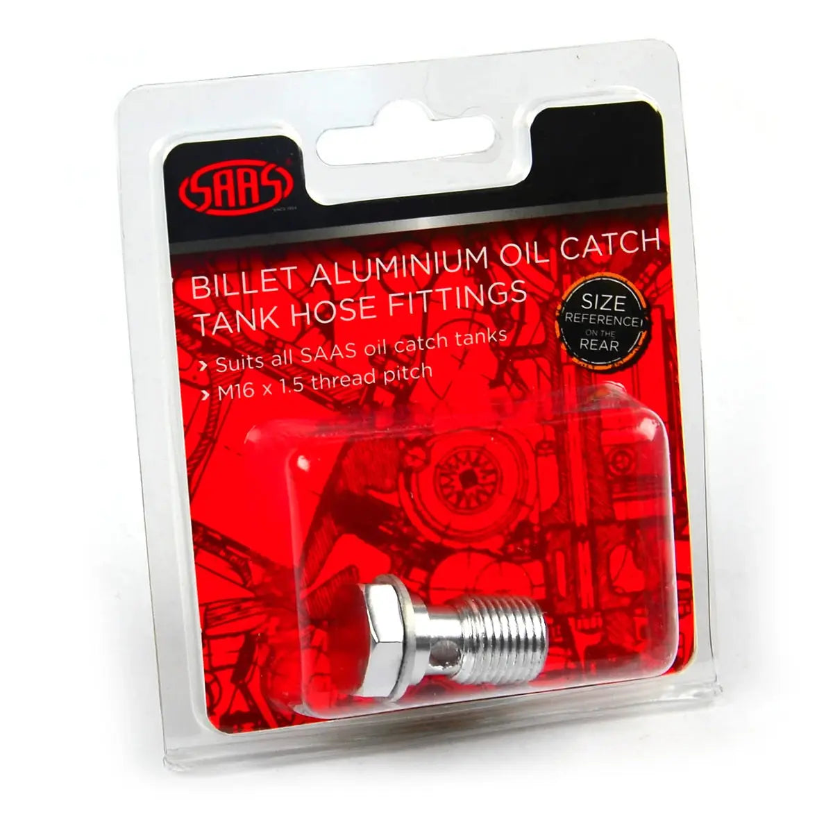 SAAS Catch Tank Banjo Bolt Fitting