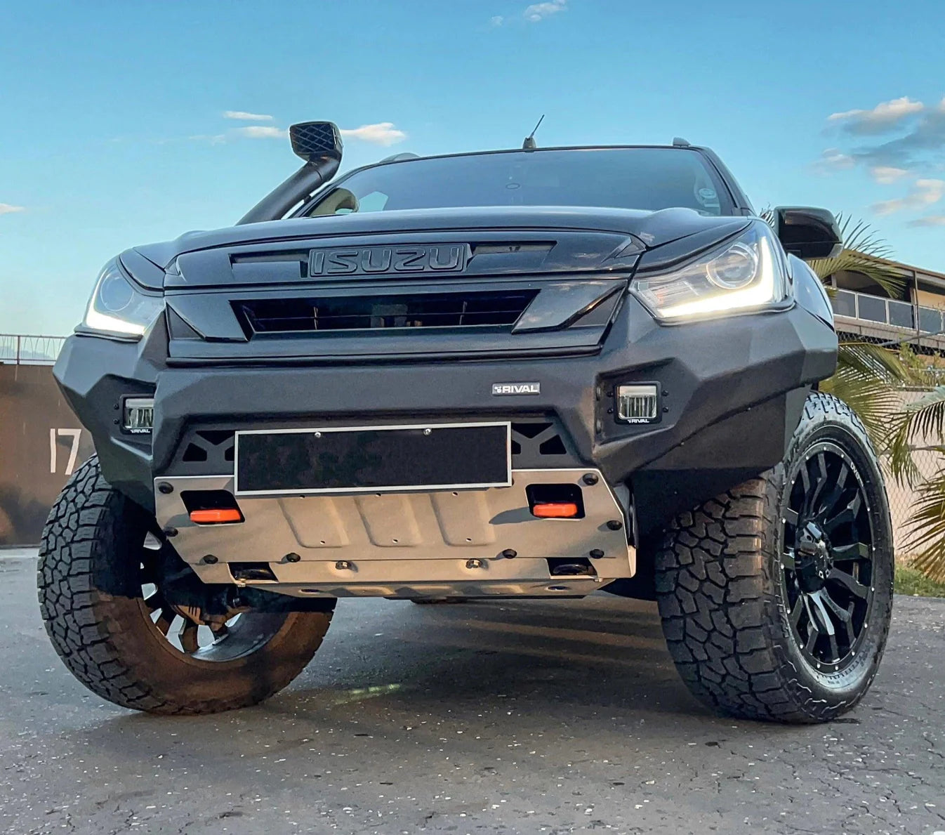 RIVAL 4X4 Aluminium Front Bumper Isuzu D-Max 2017-2019