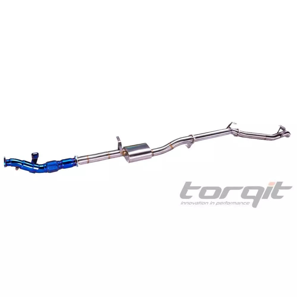 TORQIT 3.5″ SINGLE EXIT EXHAUST FOR TOYOTA 79 SERIES 4.5L DUAL CAB LANDCRUISER: 08/2012 – 07/2016