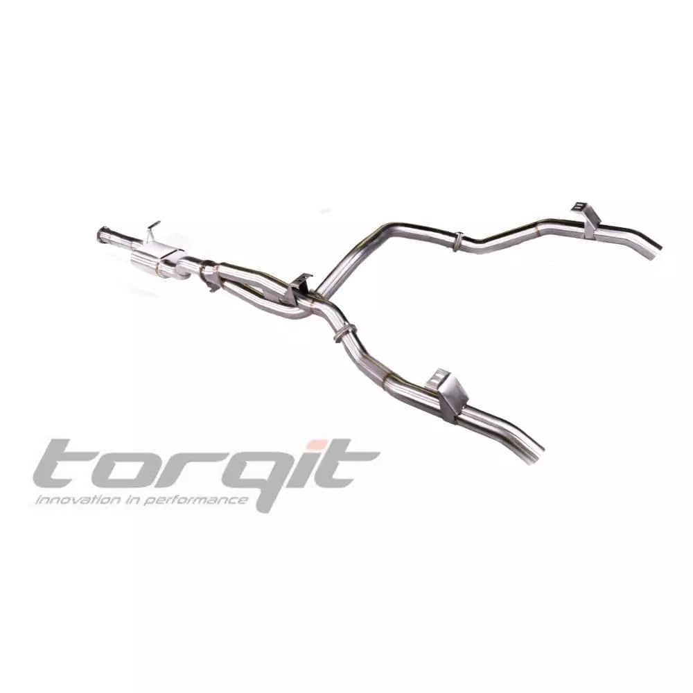 TORQIT TWIN EXIT EXHAUST FOR TOYOTA 79 SERIES 4.5L DUAL CAB LANDCRUISER: 08/2016…